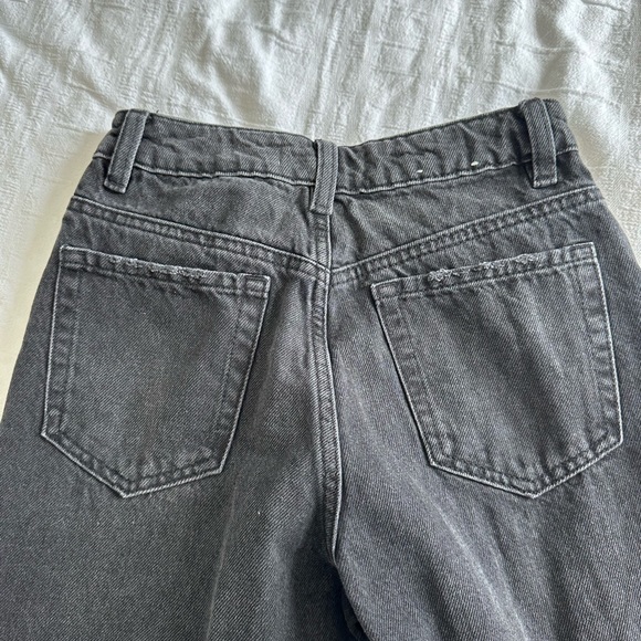 garage black wide leg jeans - Picture 4 of 5